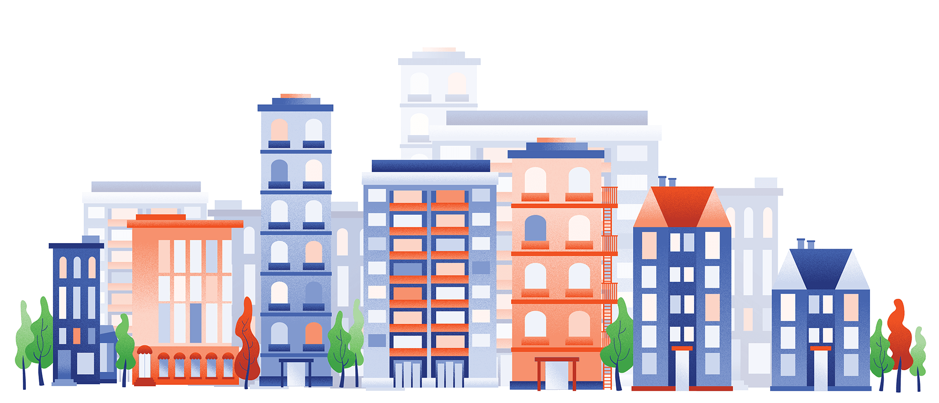 De blokpolis van het appartementsgebouw