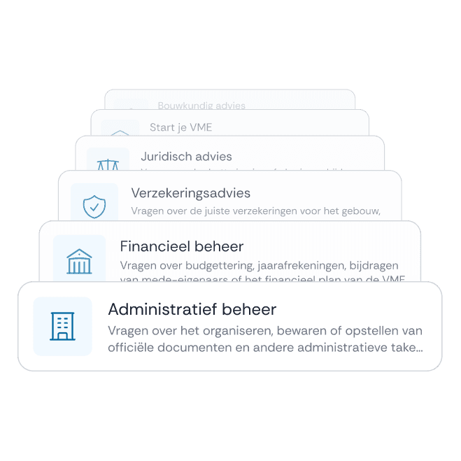 Expert financiële, technische of juridische vragen