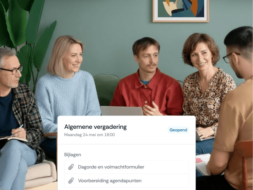 Algemene vergadering gebouw correct